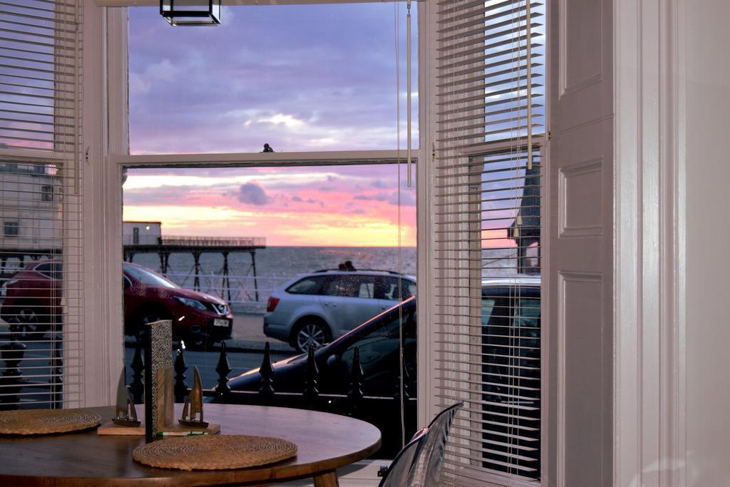 Awel Mor Holiday Apartment 애버리스트위스 객실 사진