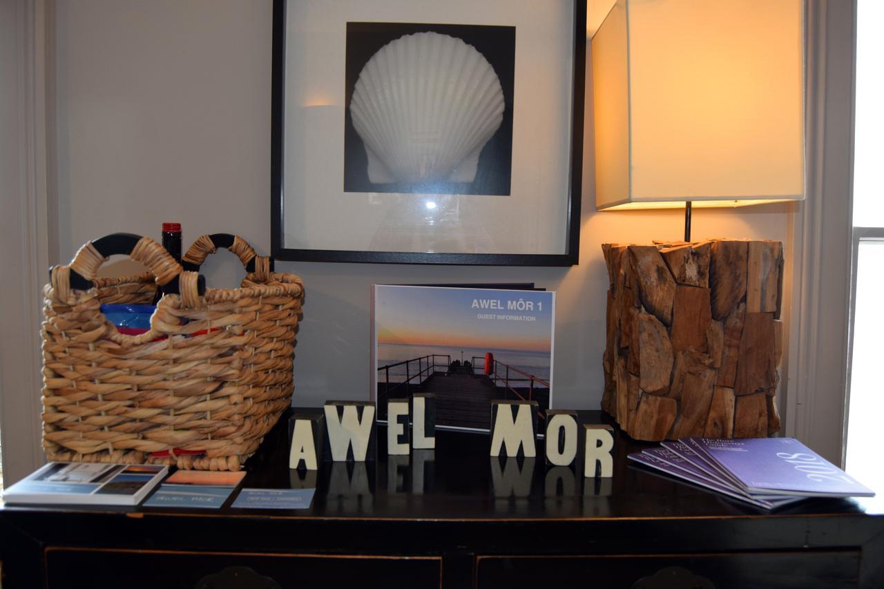 Awel Mor Holiday Apartment 애버리스트위스 외부 사진